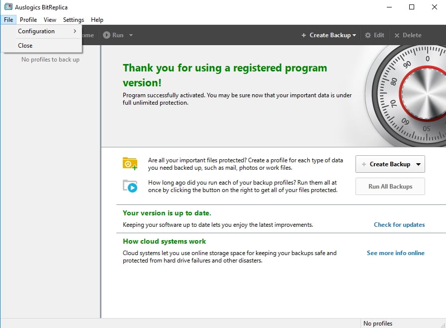 Migrating to another PC is quite easy.