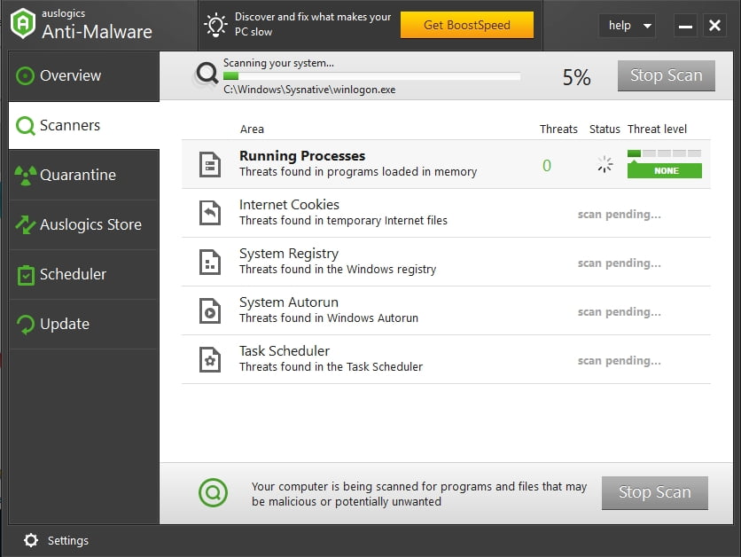 Perform a full anti-malware scan of your system: fix DLL errors in Windows