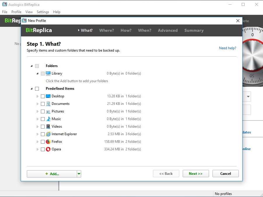 Back up your files to secure them against permanent loss.