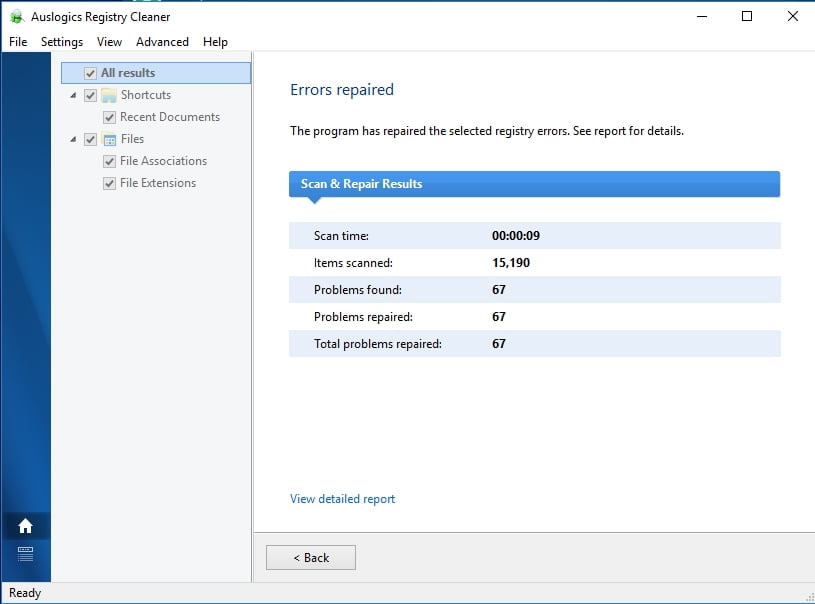Clean your registry so that Microsoft Edge can run smoothly.