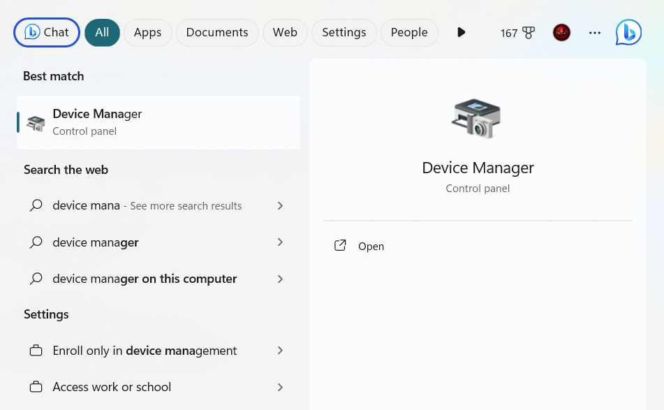 Device Manager Windows 10