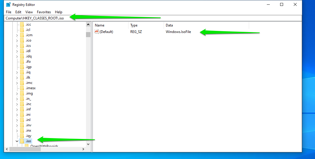 Registry Editor ISO