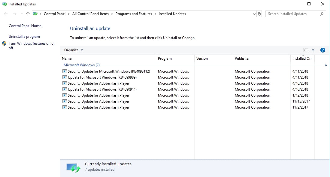 Some of your recently installed updates might be responsible for your Edge problems.