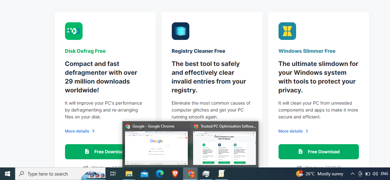 Windows 10 で開いているすべてのウィンドウのサムネイルを表示する方法