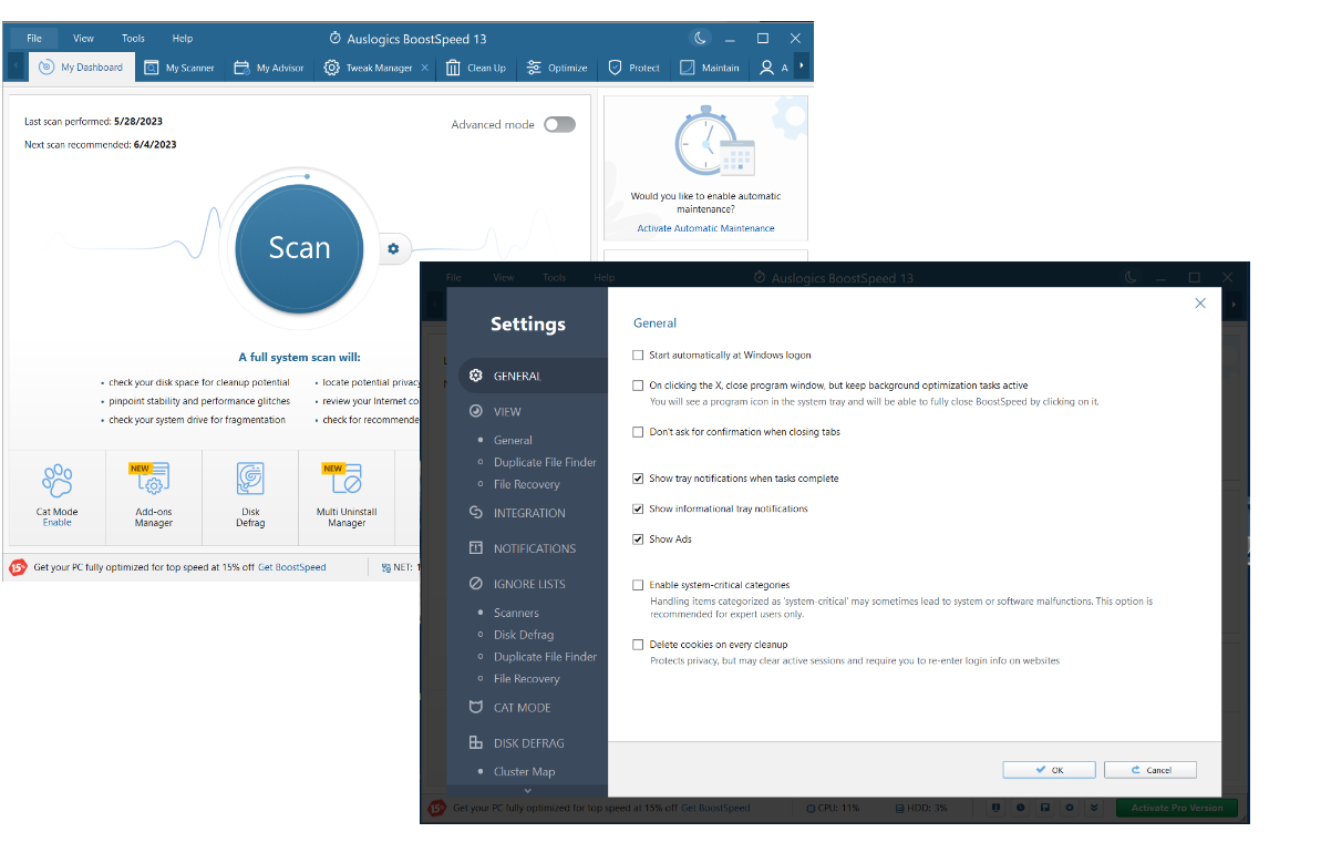 Perform Regular Maintenance of your PC with Auslogics BoostSpeed