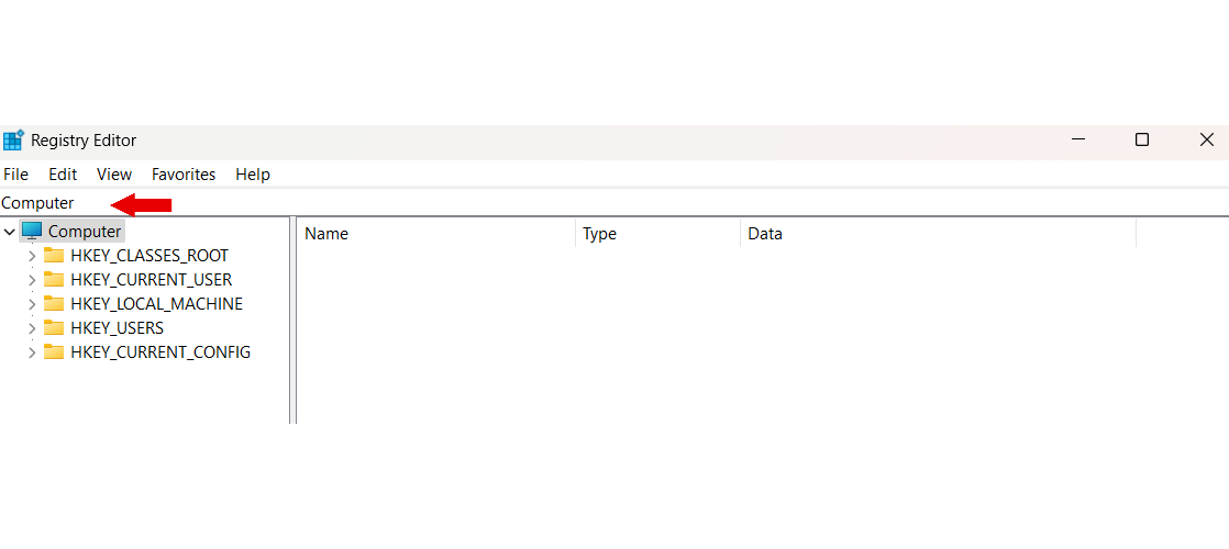 Copy and paste the following where you find <em>Computer</em>:<em>ComputerHKEY_LOCAL_MACHINESYSTEMCurrentControlSetControlClass{4d36e965-e325-11ce-bfc1-08002be10318}</em>