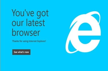 How do I find Internet Explorer in Windows 10?