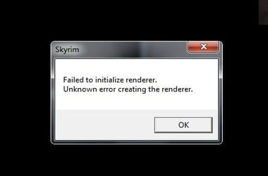 Troubleshoot Failed To Initialize Renderer Problem