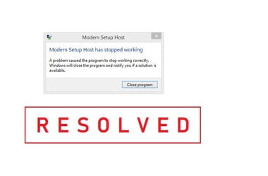 What is Modern Setup Host and how to fix problems with it?