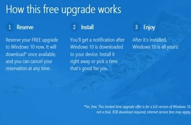 Why is free reservation for Windows 10 not working?