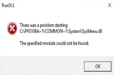 Here’s how to resolve SysMenu.dll error on Windows 10?