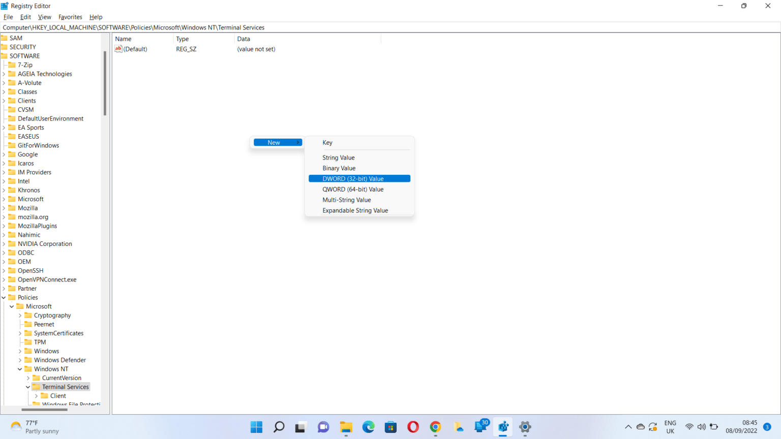 How to fix the ‘Remote Desktop Connection Is Greyed Out’ on Windows 10