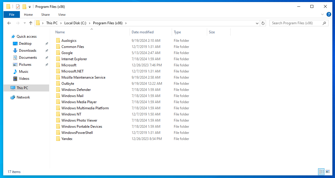 C:Program Files (x86)