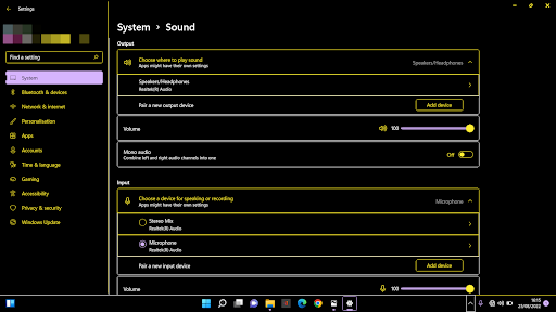 Use Win+I to quickly launch the Settings app in Windows 11