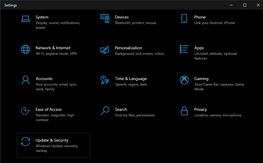 back up data on Windows 10