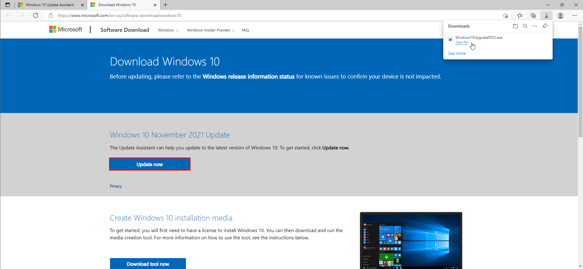 Save the setup file.