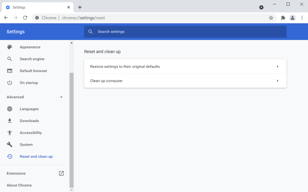 Here are the ways to fix 'Google Chrome Is Out of Mem­o­ry' error