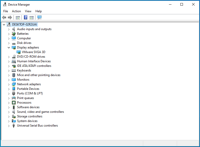 Expand Display Adapters.