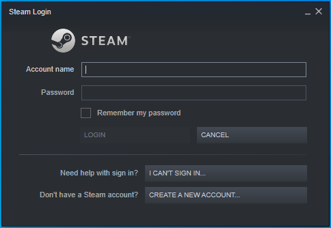 Mensaje de error de Steam Steam se está ejecutando de antemano