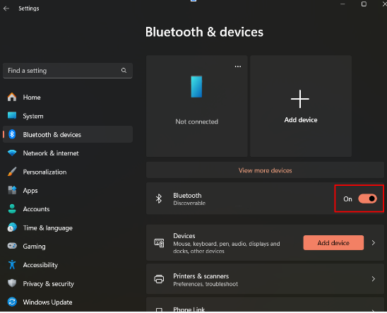 Bluetooth and devices