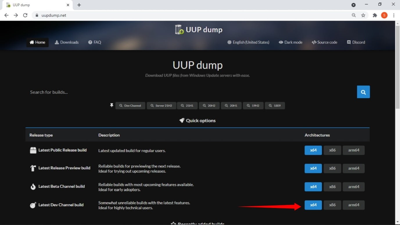 What is UUP dump?