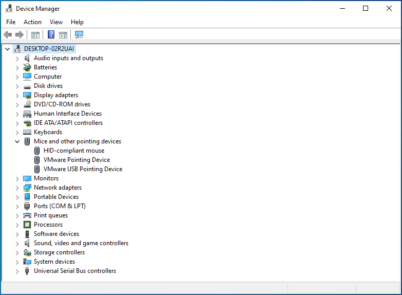 Expand “Mice and other pointing devices”.