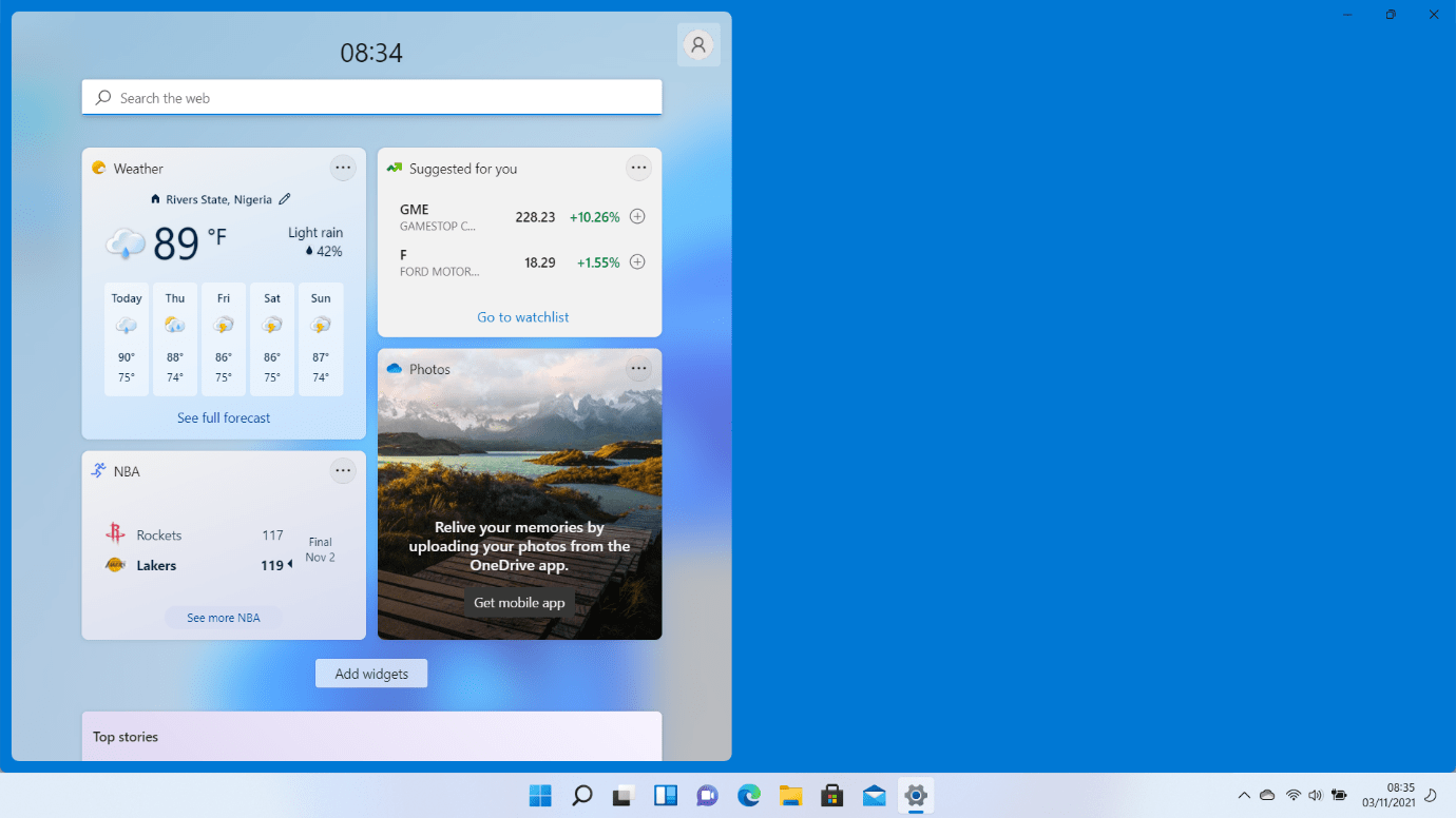 How to add new Windows 11 widgets?