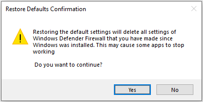 Confirm your choice and try starting your mobile hotspot
