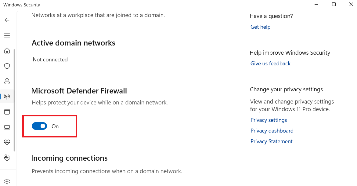 Microsoft Defender Firewall