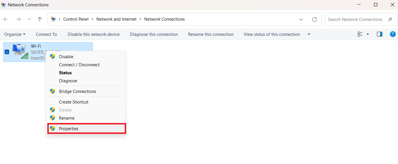 Wi-Fi Properties