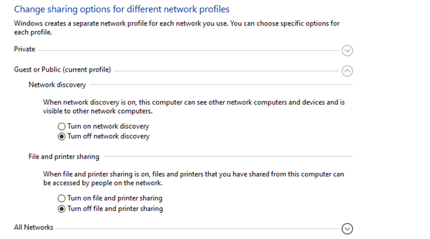 Here is how to enable the network discovery feature on your Windows PC