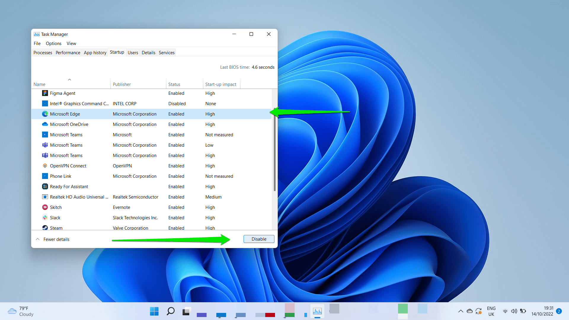 Then, run the clean boot and find the cause of the issue