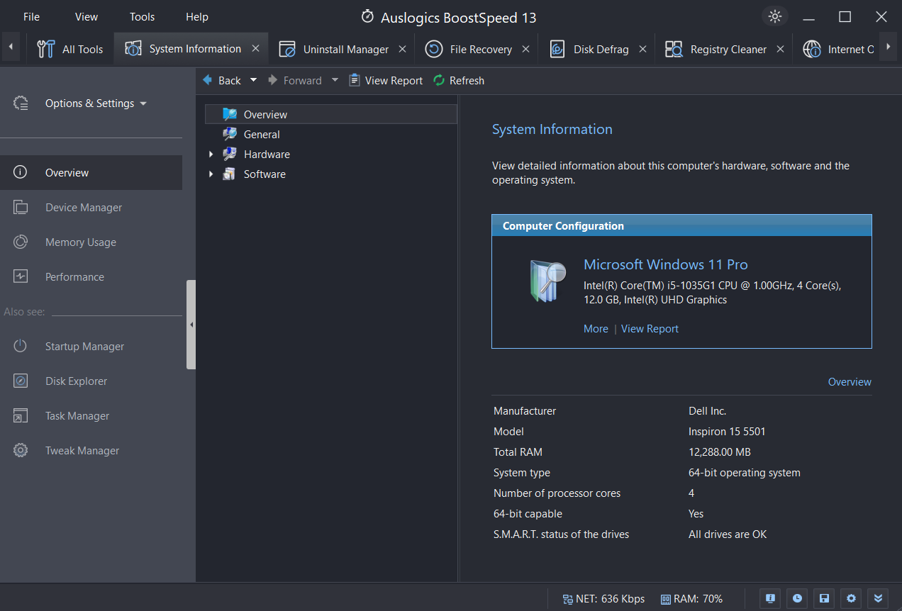 Auslogics BoostSpeed 13