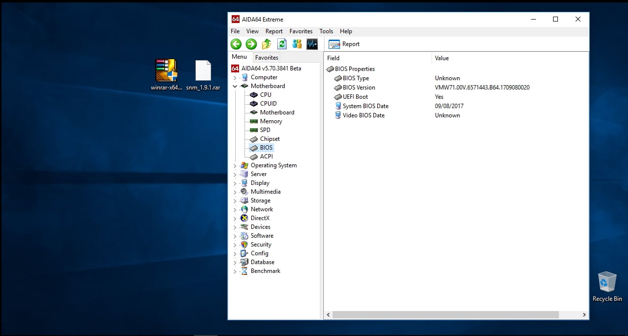 Type in msinfo32