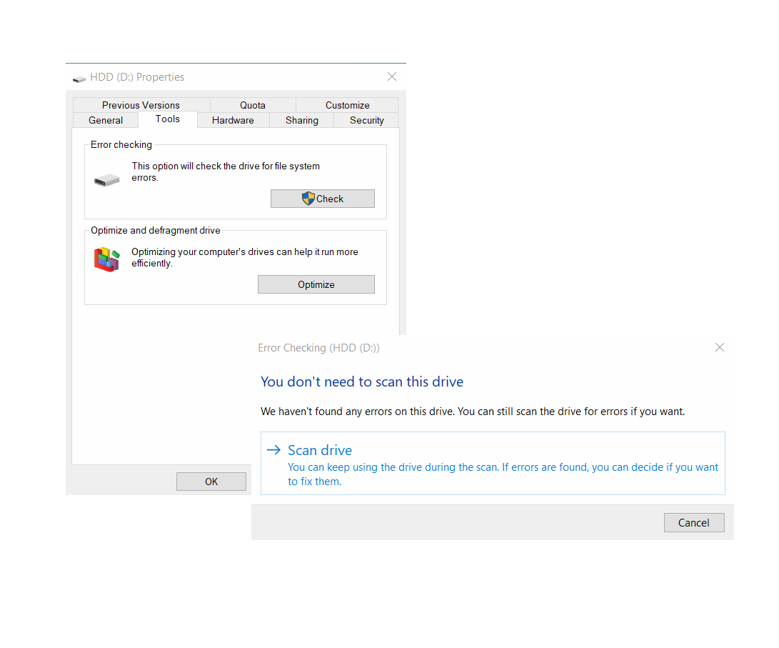 Come eseguire CHKDSK da Esplora file