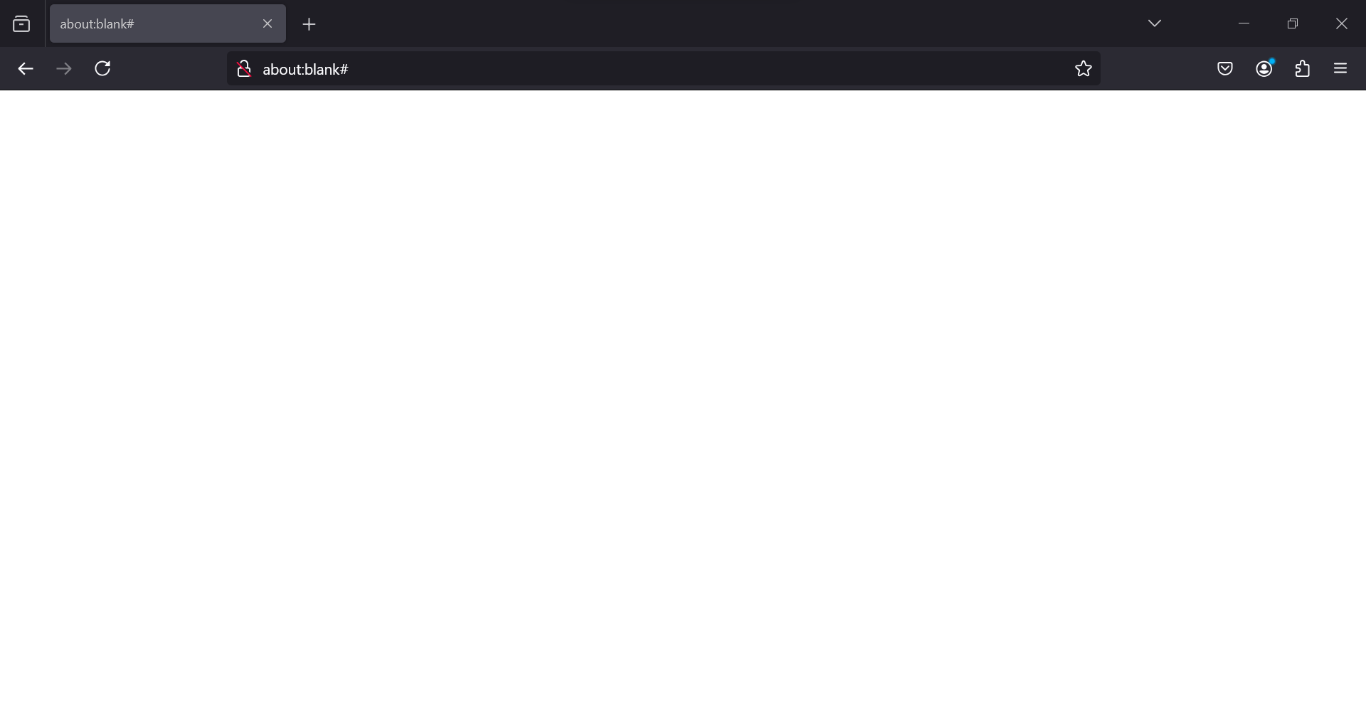 What Is about:blank