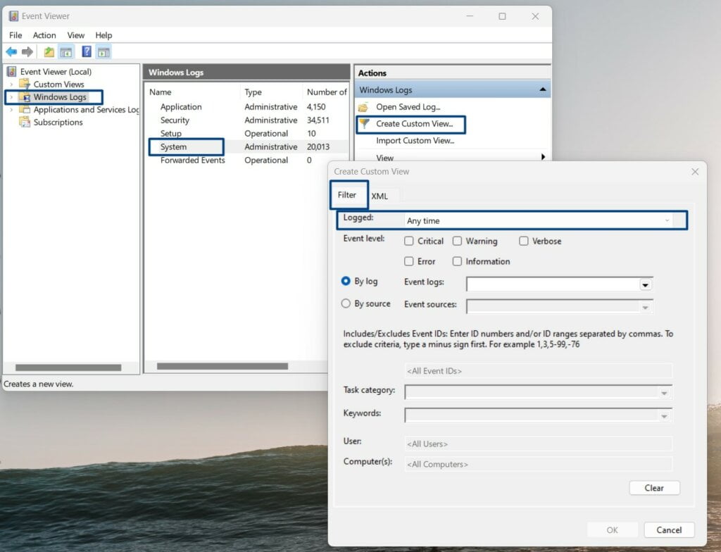 [QUICK SOLUTION] How to Find Out the Cause of BSODs Using the Event