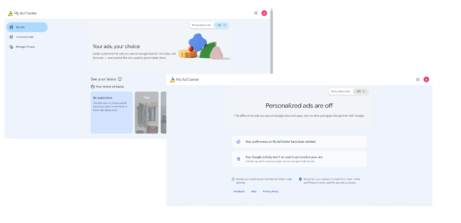 il mio Centro annunci