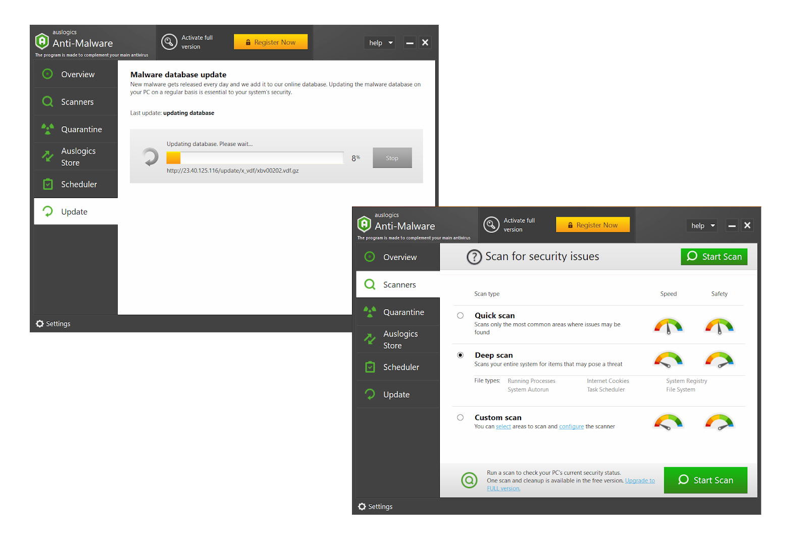 escaneie seu PC em busca de malware com o Auslogics Anti-Malware