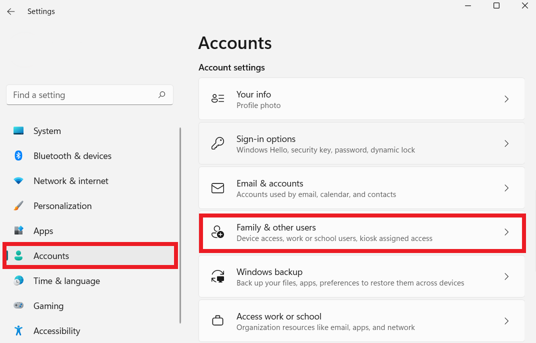 Windows 10 Accounts