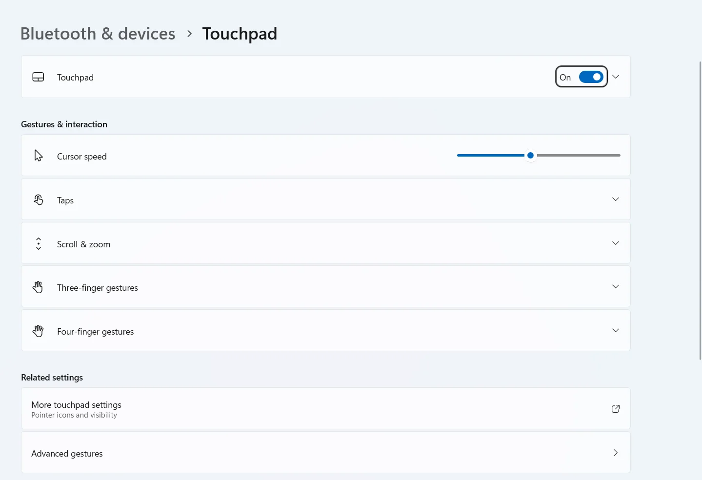 Press the spacebar to toggle the switch On or Off