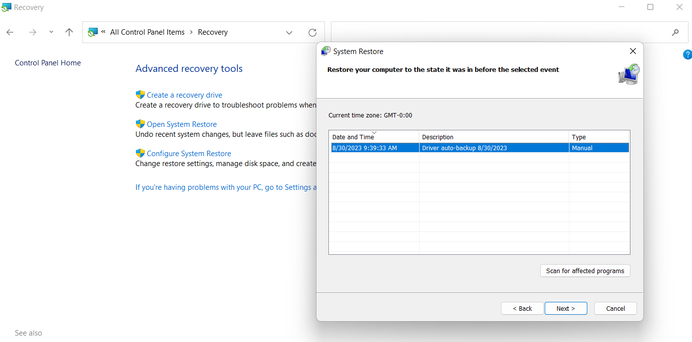 Click Next to continue in the window that pops open
