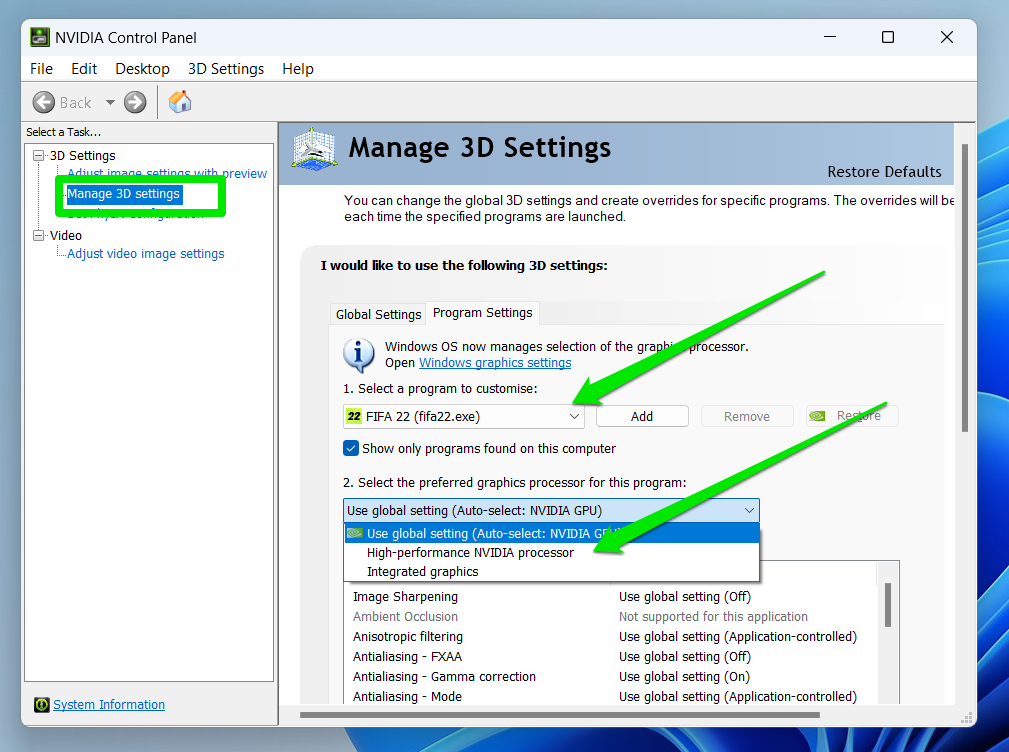 Identifying the DirectX Feature Level your graphics card supports