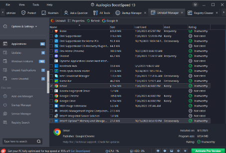 Auslogics BoostSpeed 13