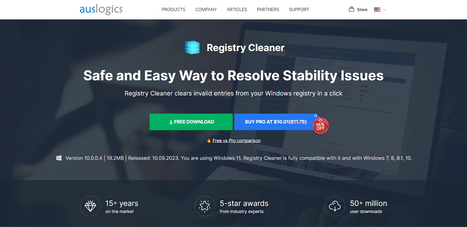 Auslogics Registry Cleaner