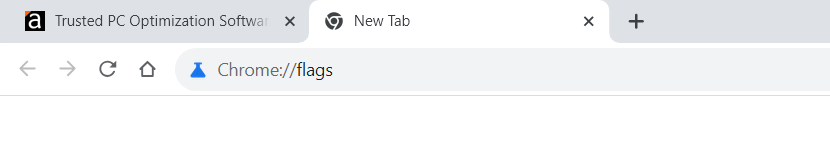 Type in <em>chrome://flags</em>