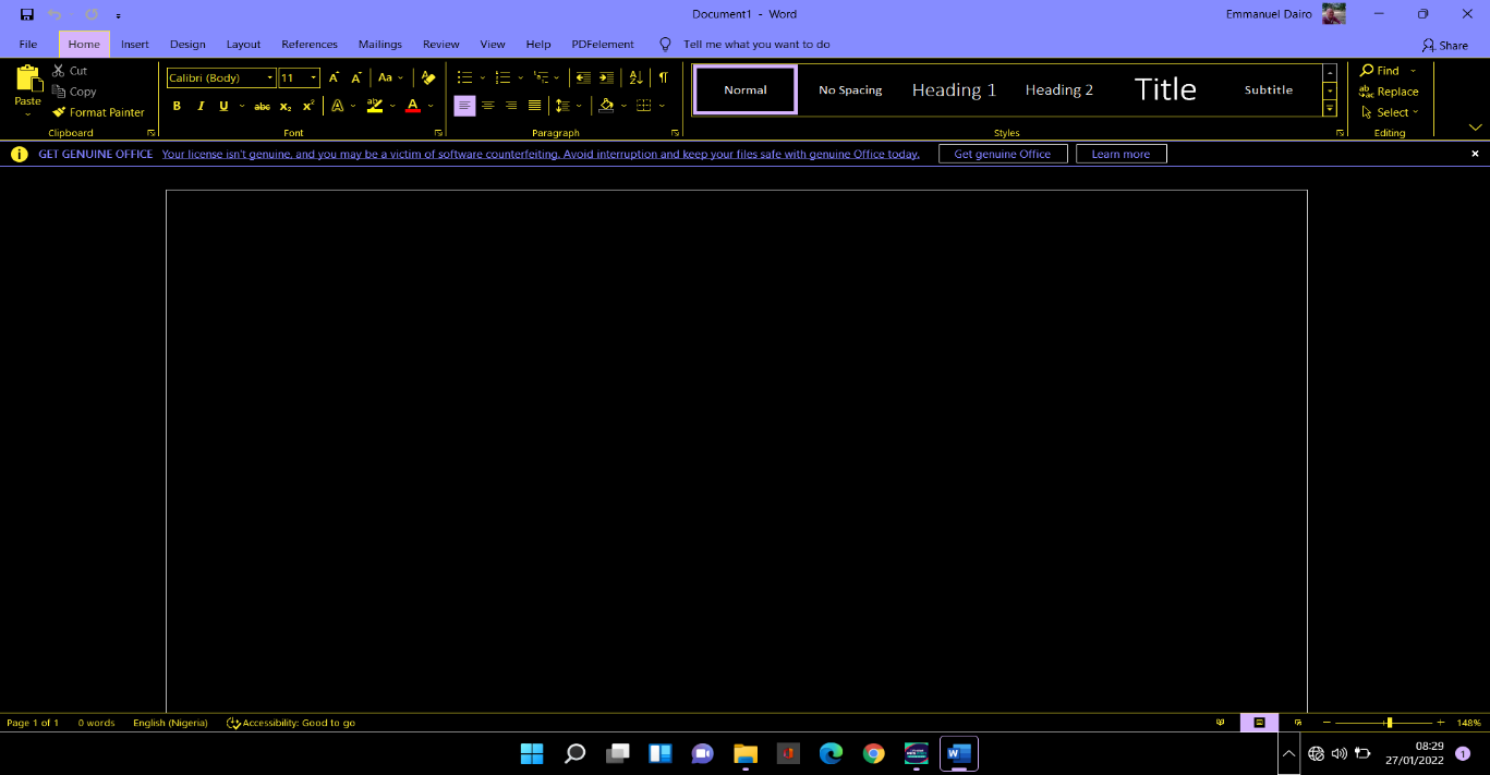 Microsoft 365 Word