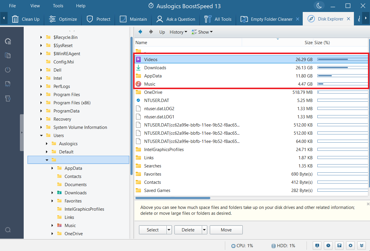 How to delete videos with Auslogics BoostSpeed