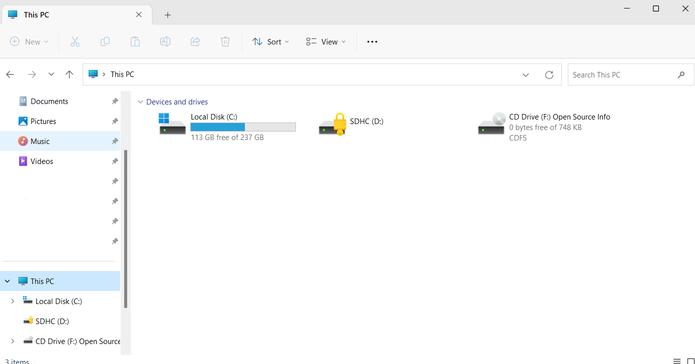 Open File Explorer