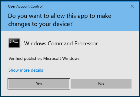Windows Command Processor